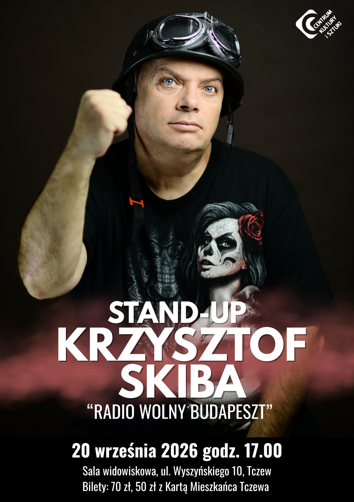 Krzysztof Skiba. Stand-up w Tczewie.