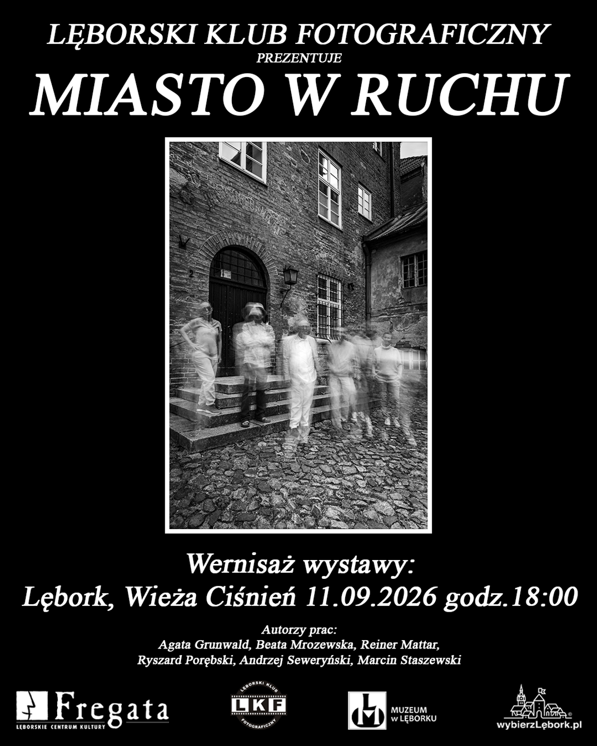 Miasto w ruchu - wernisaż Lęborskiego Klubu Fotograficznego