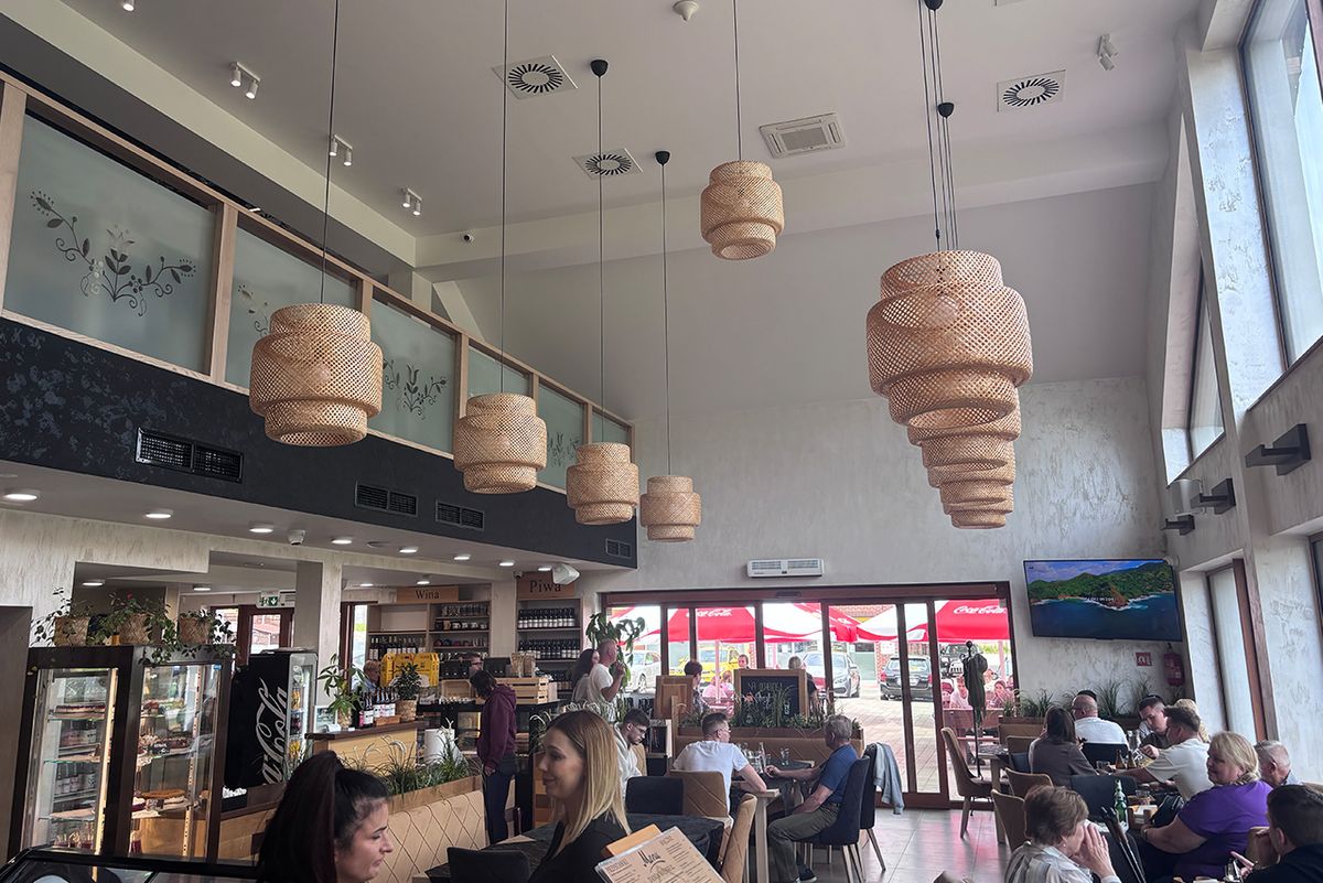 Kuchnjo u Wojtka - wewnątrz restauracji