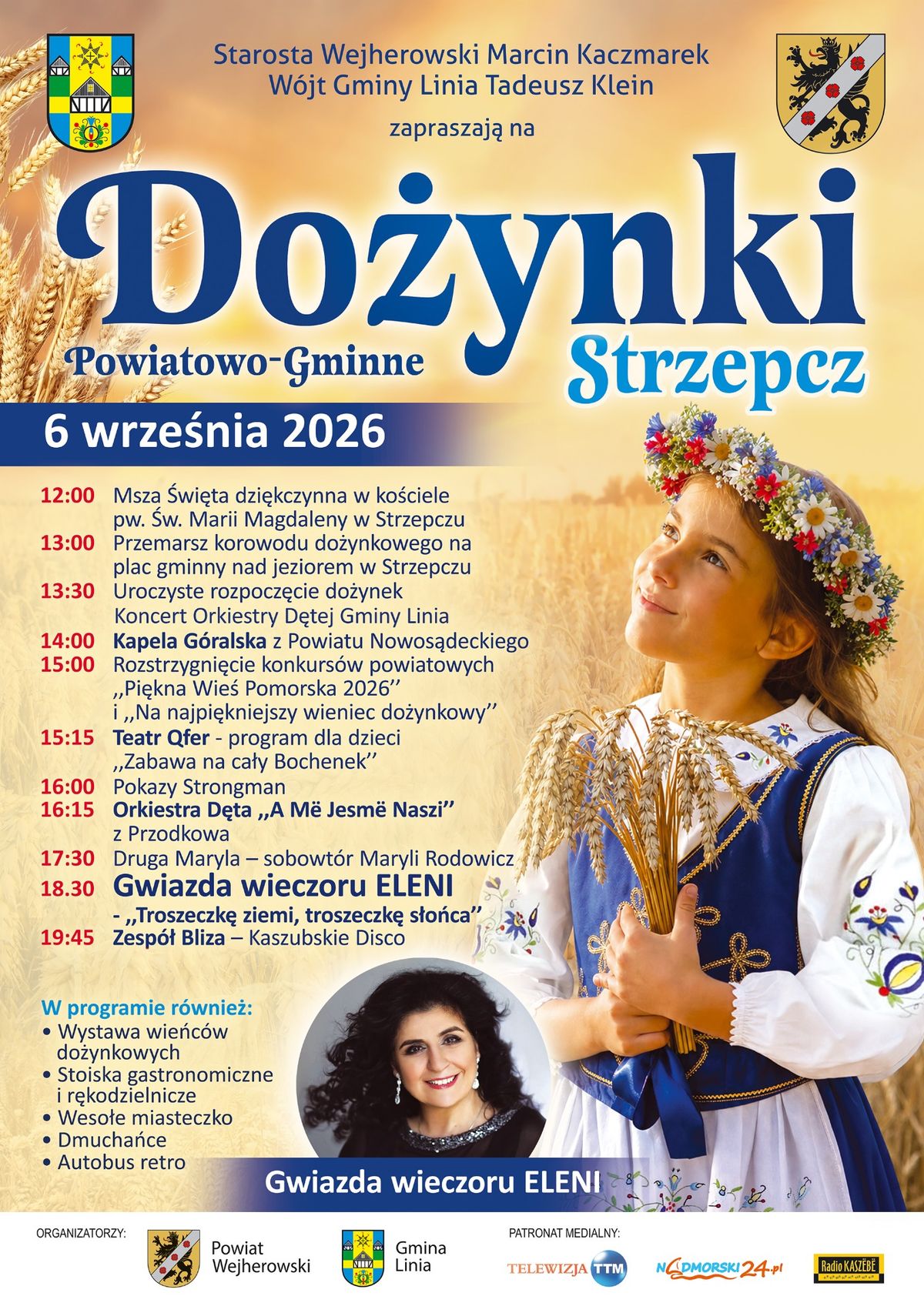 Dożynki 2026 w Strzepczu