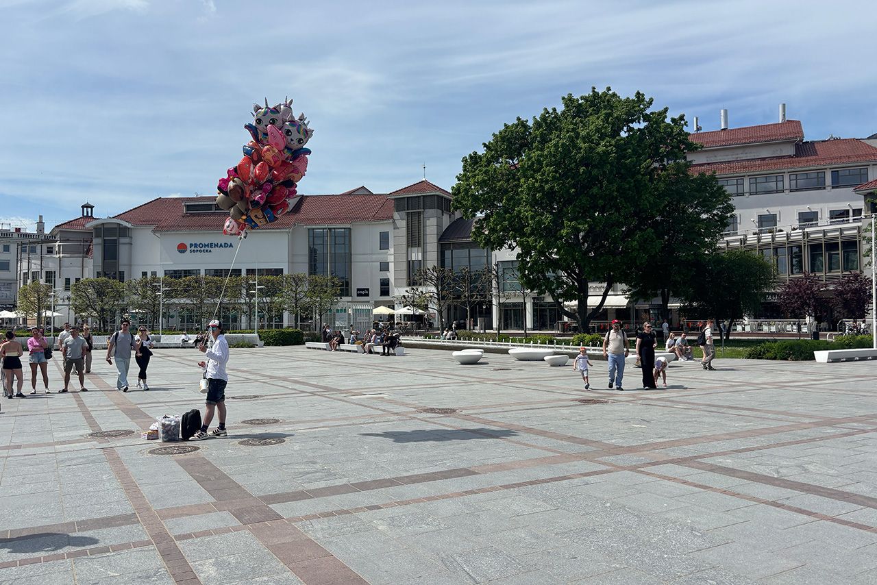 Promenada w Sopocie