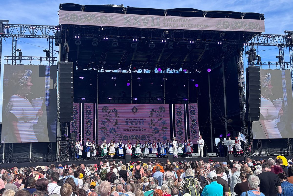 Folklor kaszubski na Zjeździe Kaszubów