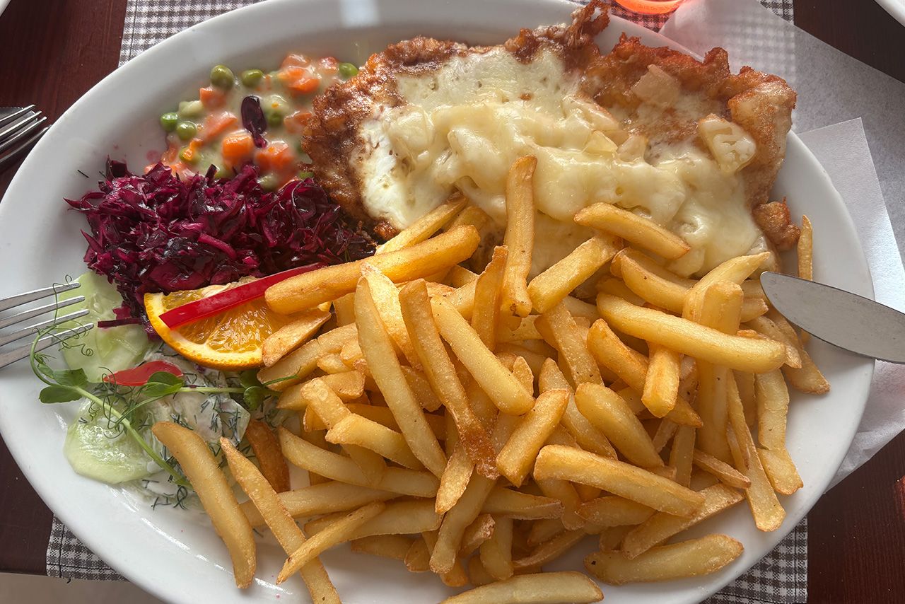 Bar u Daniela w Baninie - kotlet po włosku