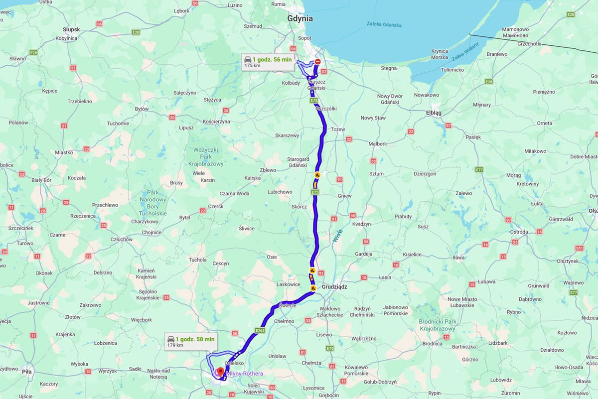 Jak dojechać na Kaszuby z Bydgoszczy?