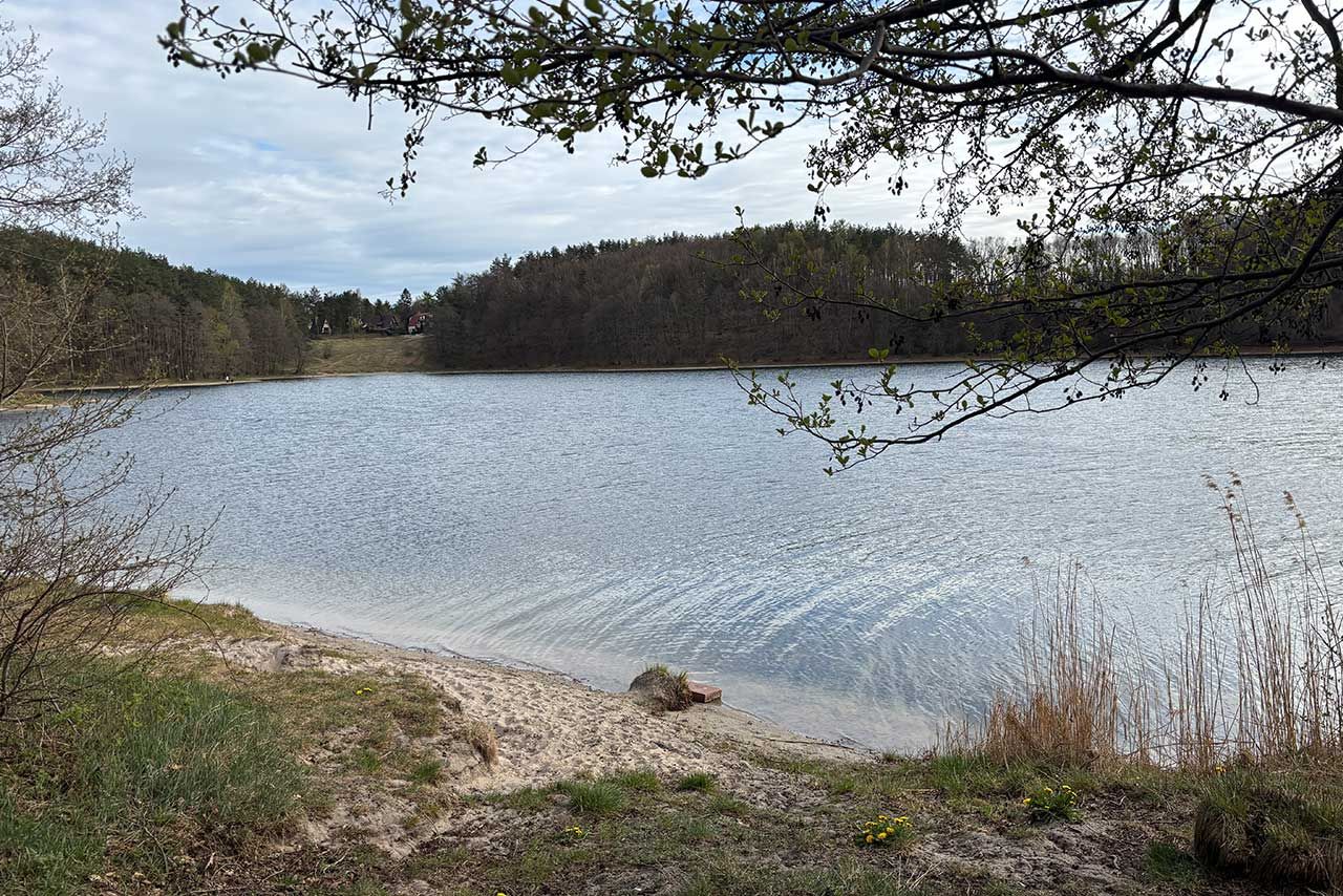 Jezioro Głębokie w Borkowie