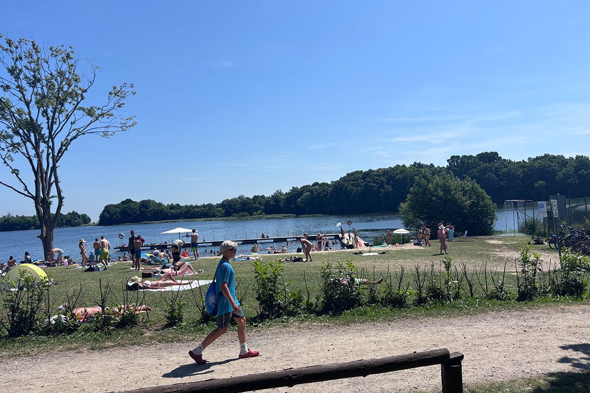Jezioro Bielkowskie w Kolbudach