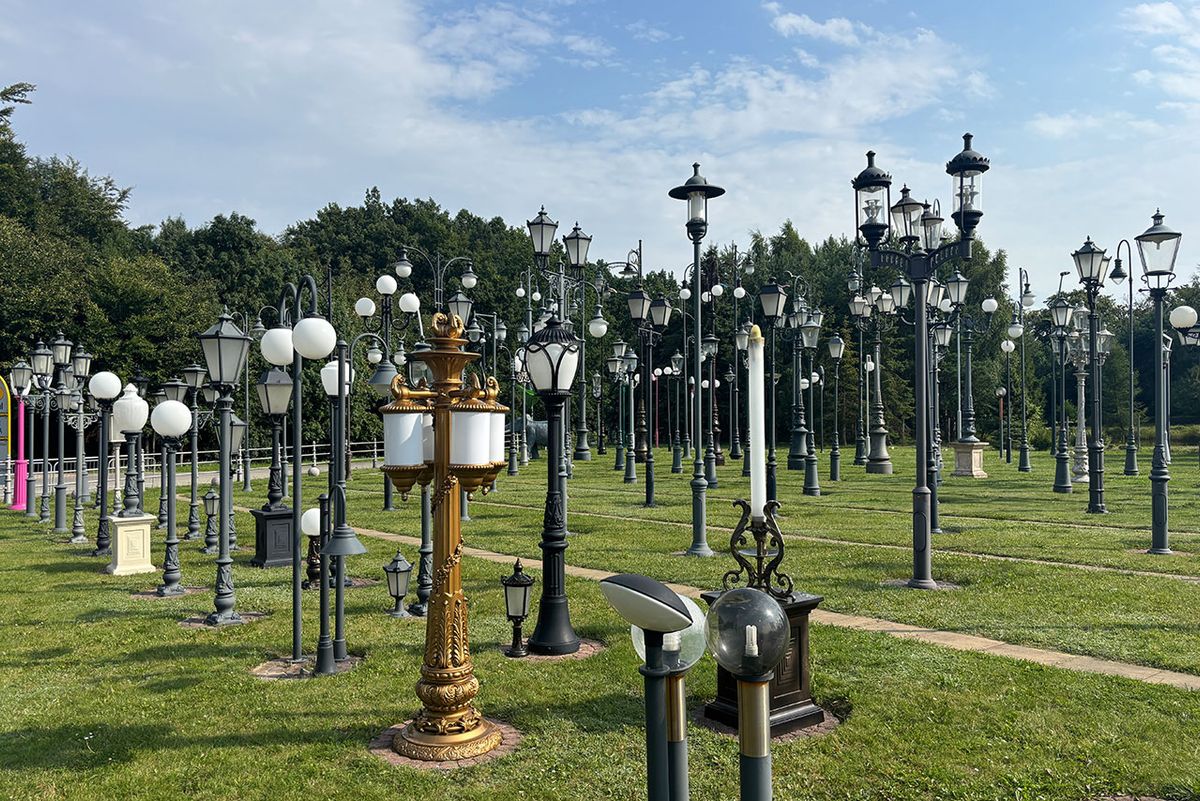 Las Lamp w Łapinie Kartuskim
