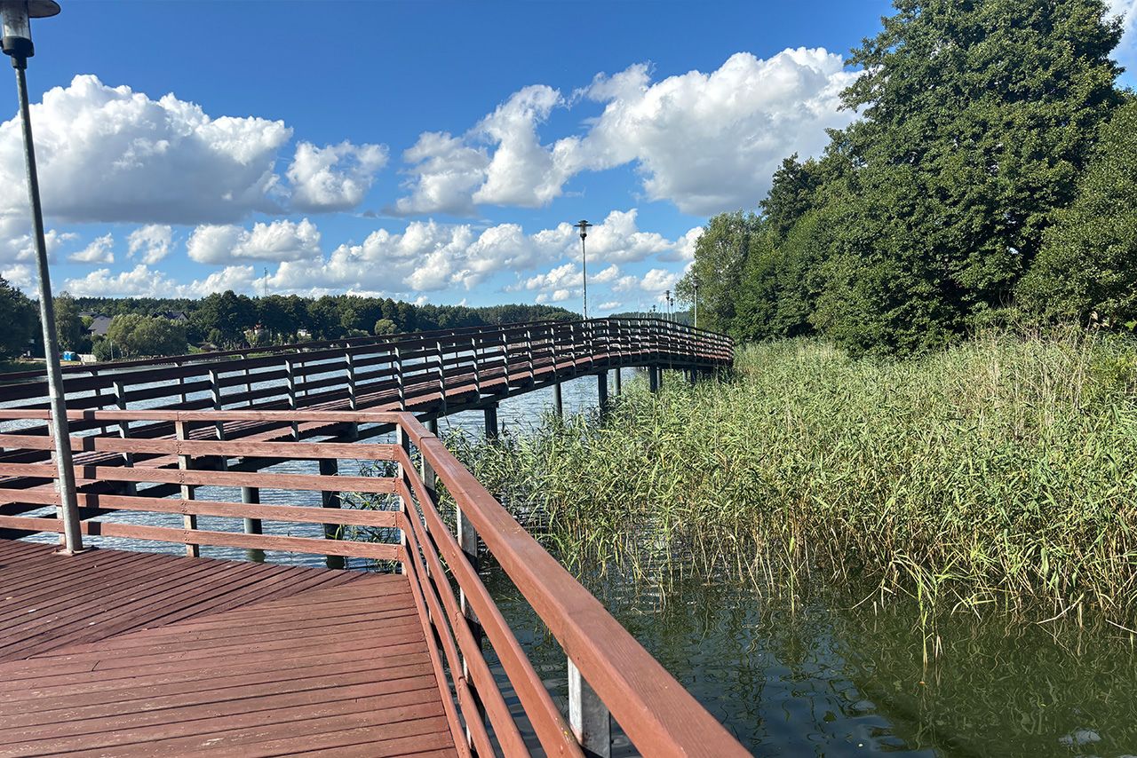 Promenada im. ks. Konrada Lubińskiego w Stężycy - atrakcje na Kaszubach