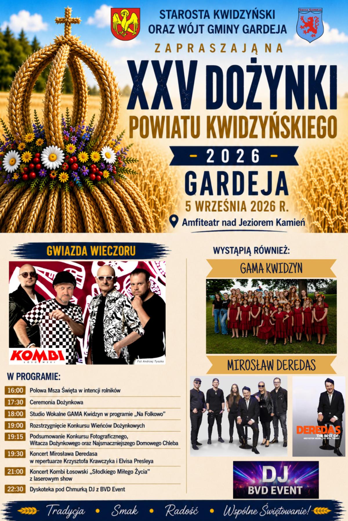 Dożynki Powiatu Kwidzyńskiego - Gardeja 2026
