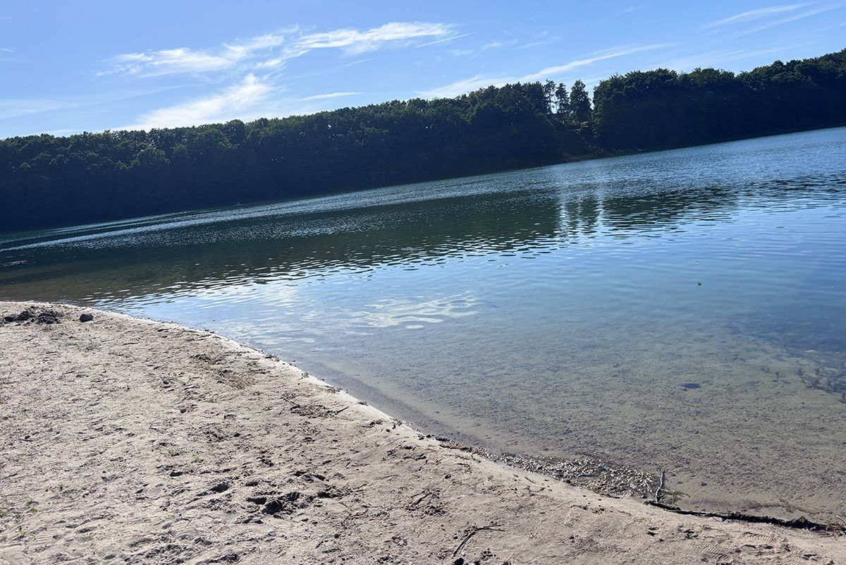 Najczystsze jeziora na Kaszubach - Jezioro Głębokie Borkowo
