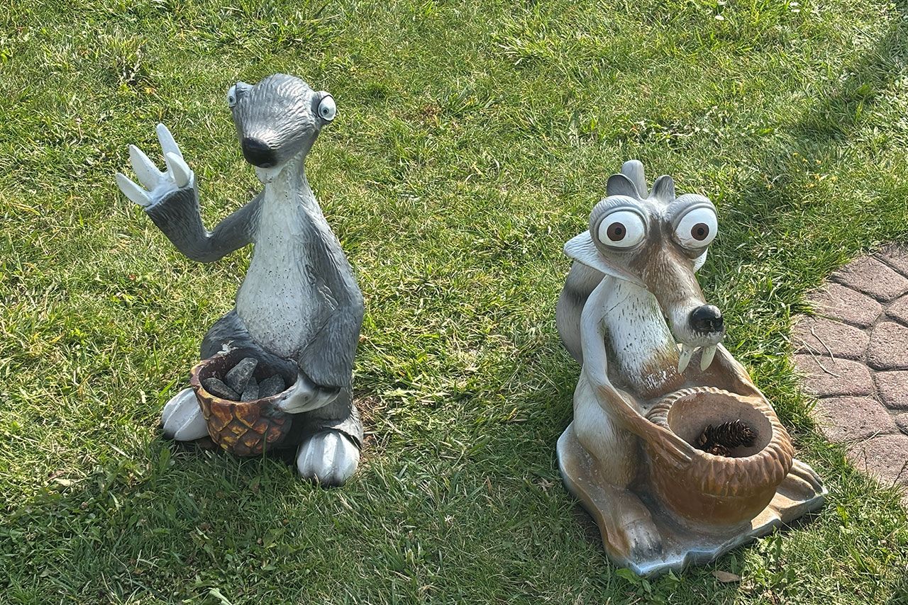 Las Lamp w Łapinie - nietypowa atrakcja na Kaszubach.