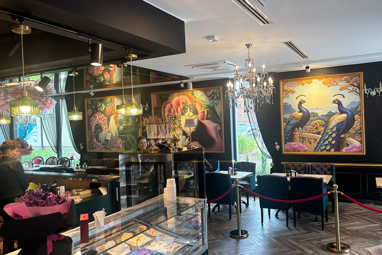 Dom Jancy - nowa restauracja na Starym Dworcu w Kartuzach - wystrój