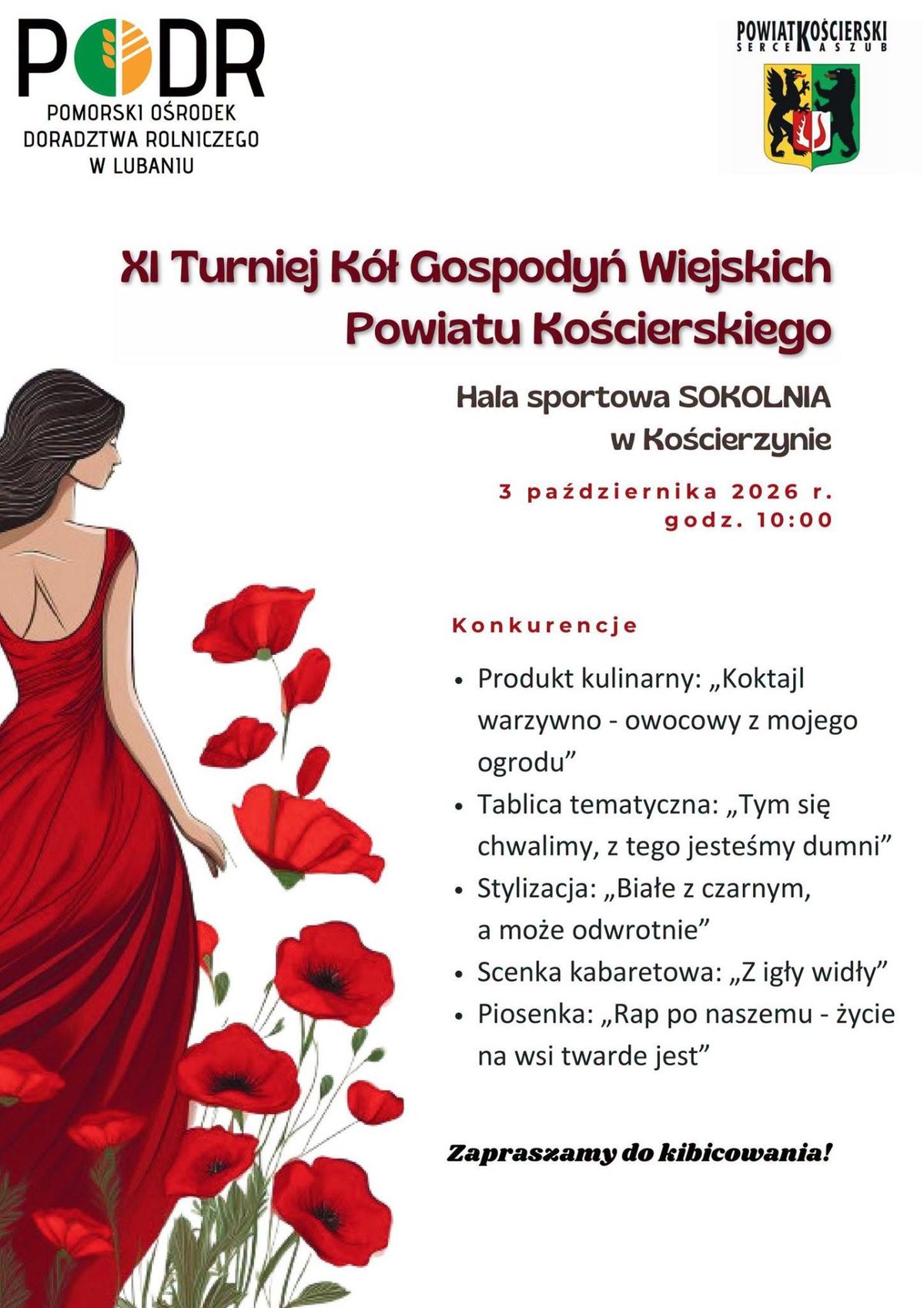 XI Turniej Kół Gospodyń Wiejskich Powiatu Kościerskiego w Kościerzynie.