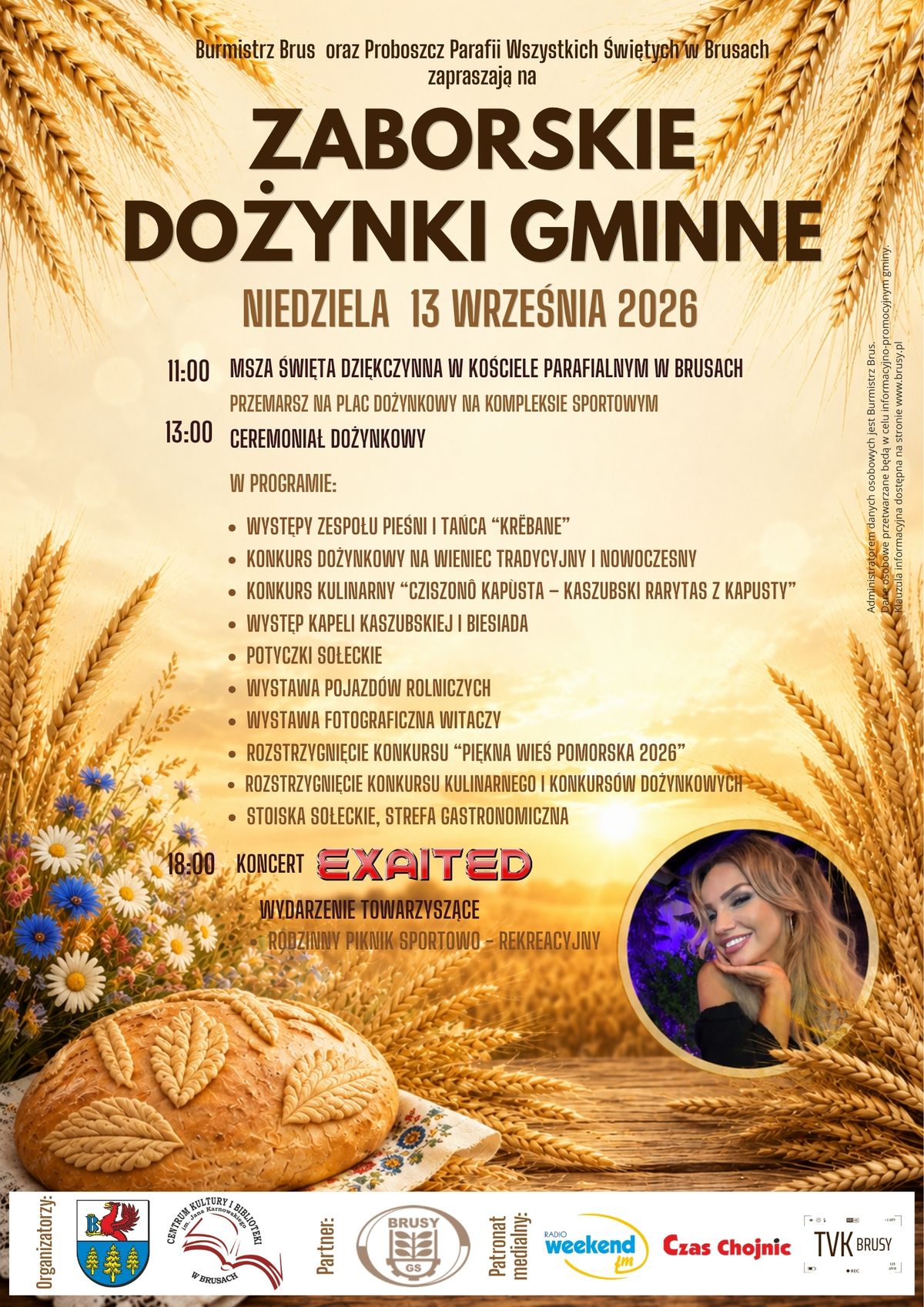 Zaborskie dożynki gminne w Brusach