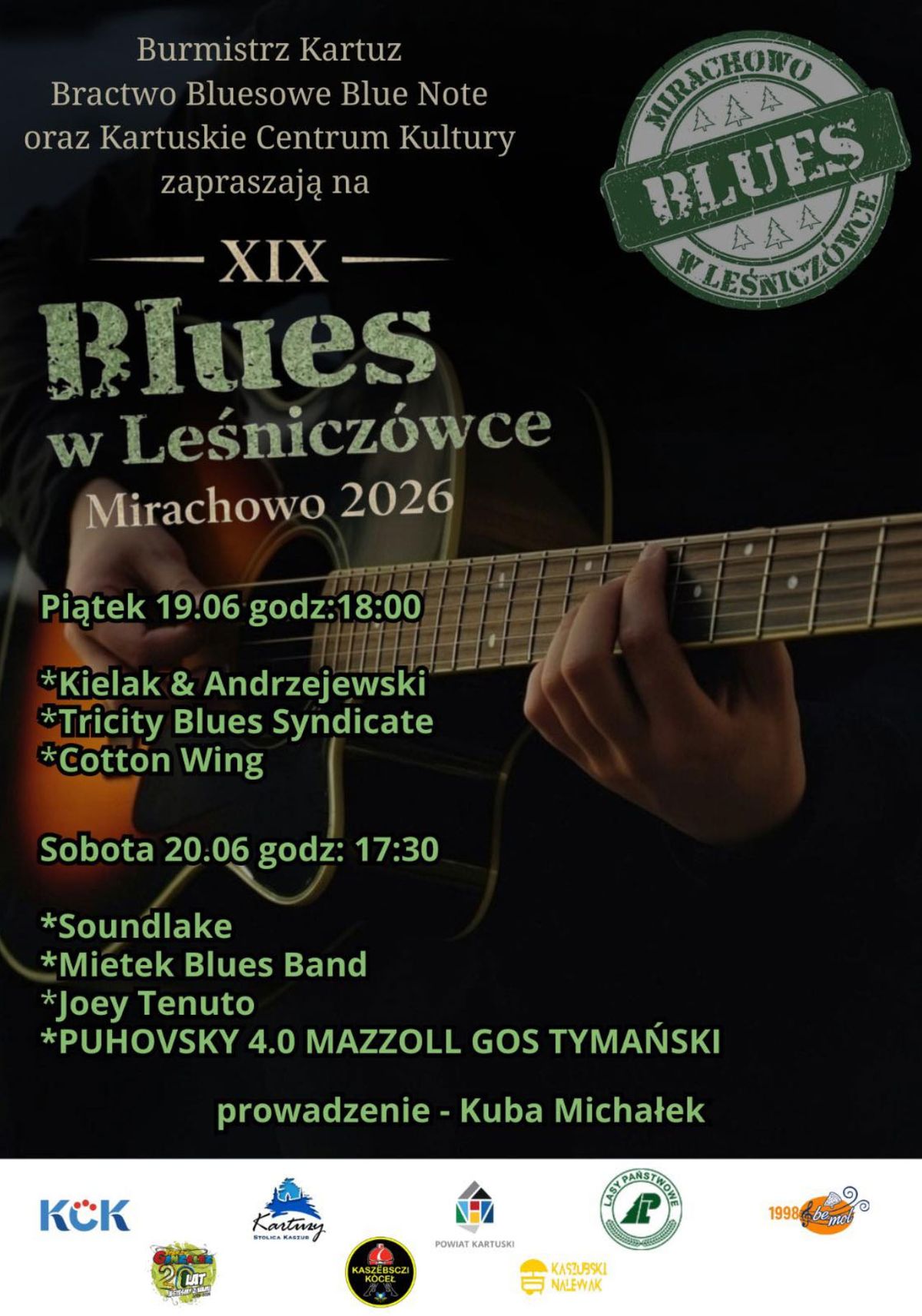 Festiwal Blues w Leśniczówce Mirachowo 2026