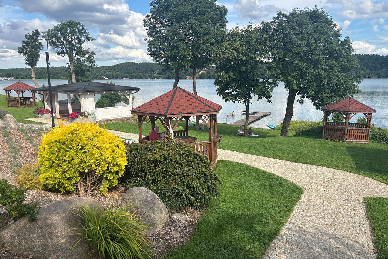 "U Chłopa" Resort & Spa w Chmielnie - ogród