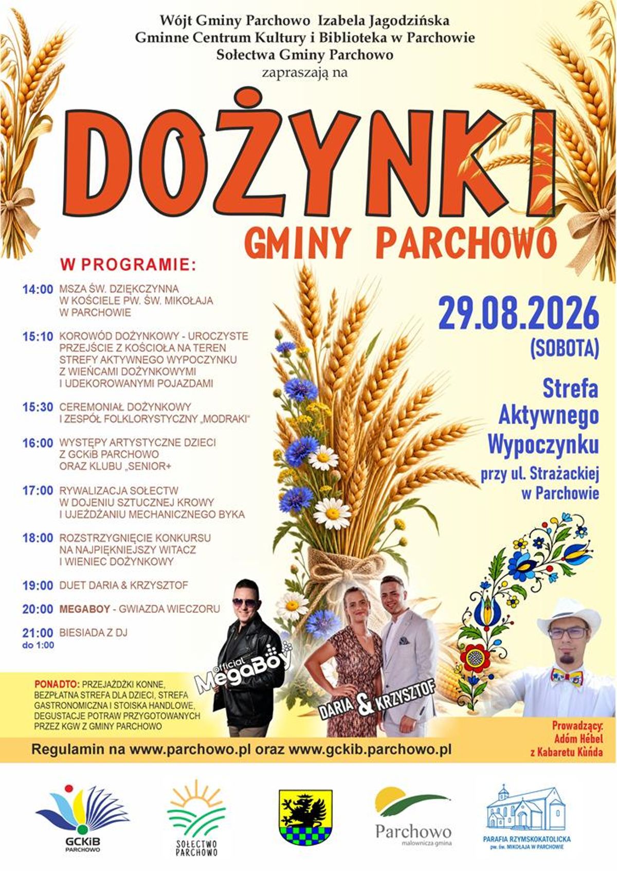 Dożynki Gminy Parchowo 2026