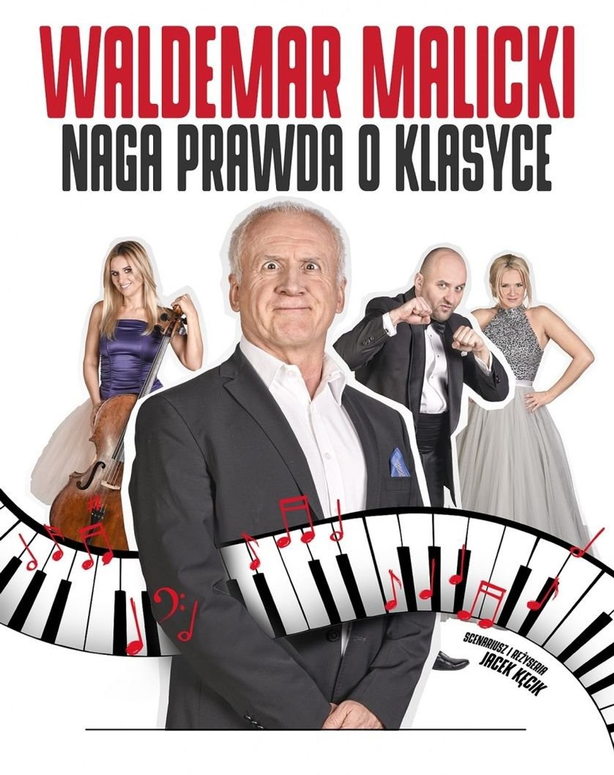 Waldemar Malicki „Naga prawda o klasyce”. Koncert w Tczewie.