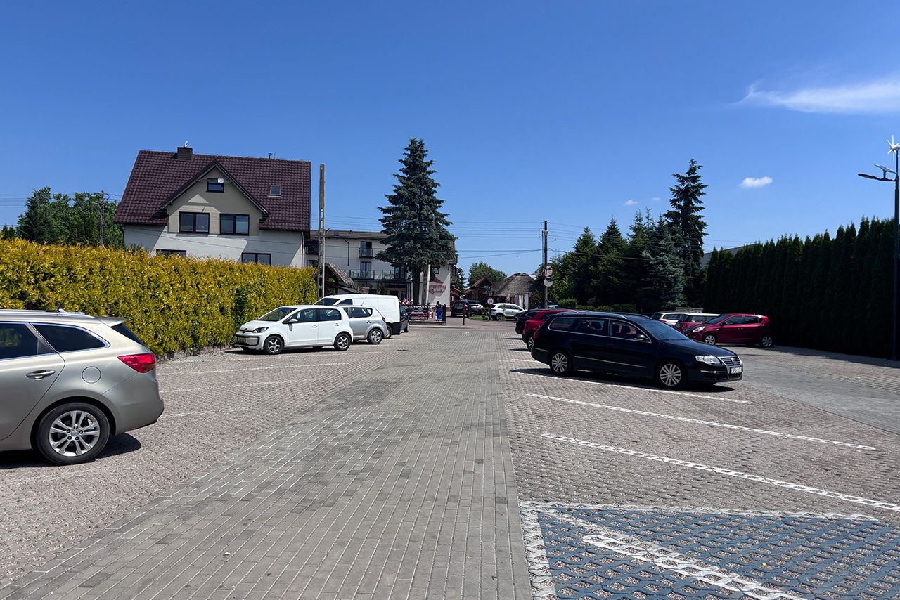 Agroturystyka u Rychertów - parking
