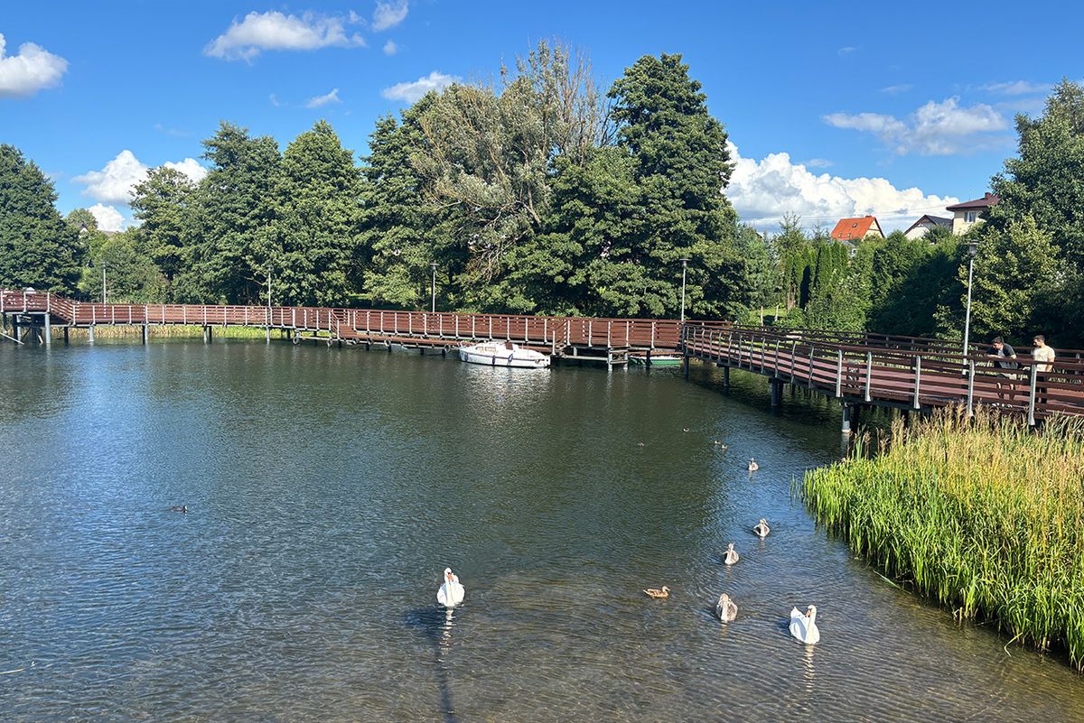 Czyste jezioro na Kaszubach - Jezioro Raduńskie Górne