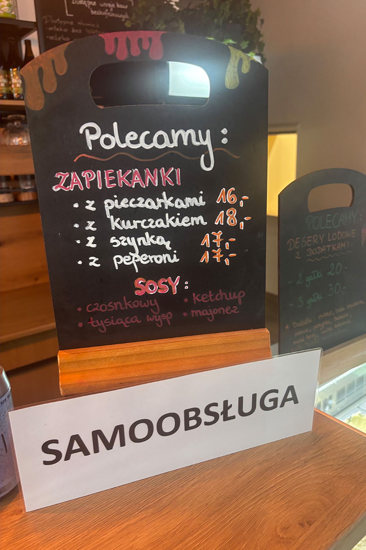 Kartuzjanka - cennik zapiekanek