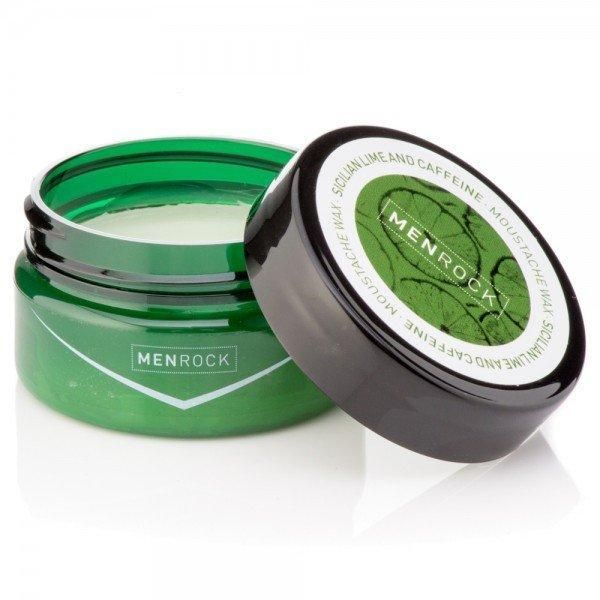 Men Rock Sicilian Lime and Caffeine Awakening Moustache Wax