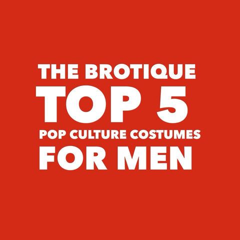 Top 5 Pop Culture Halloween Costumes for Men.