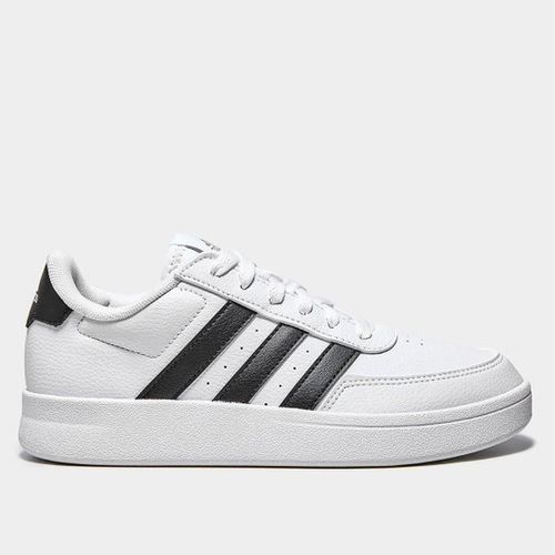 Tênis Adidas Breaknet Feminino - Branco e Preto