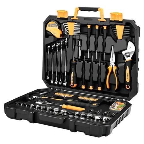 Jogo de Ferramentas Manuais com 128 Peças DEKO-DKMT128