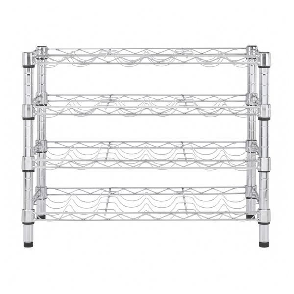 Adega de Vinho Metal Cromado Spaceo