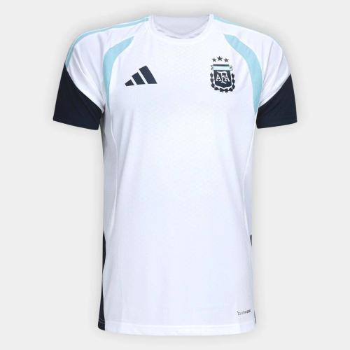 Camisa Seleção Argentina Treino 2026 Adidas Masculina - Branco