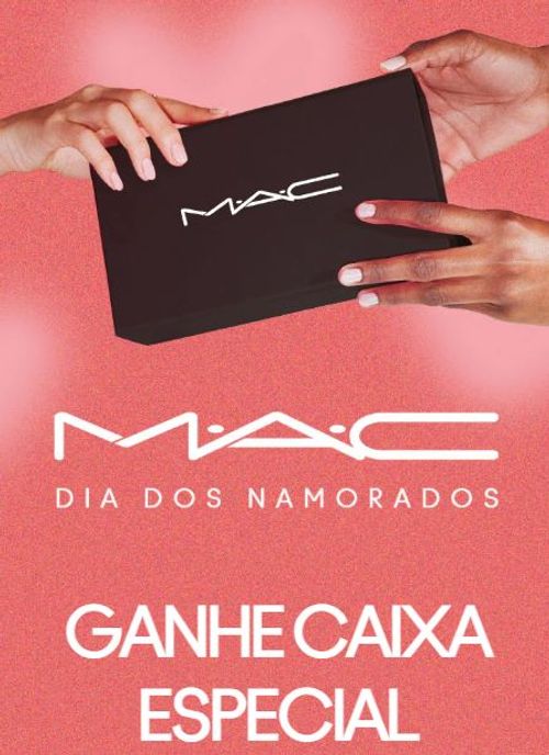 Ganhe Caixa Especial Mac Cosmetics na Compra 3 Itens Full Size