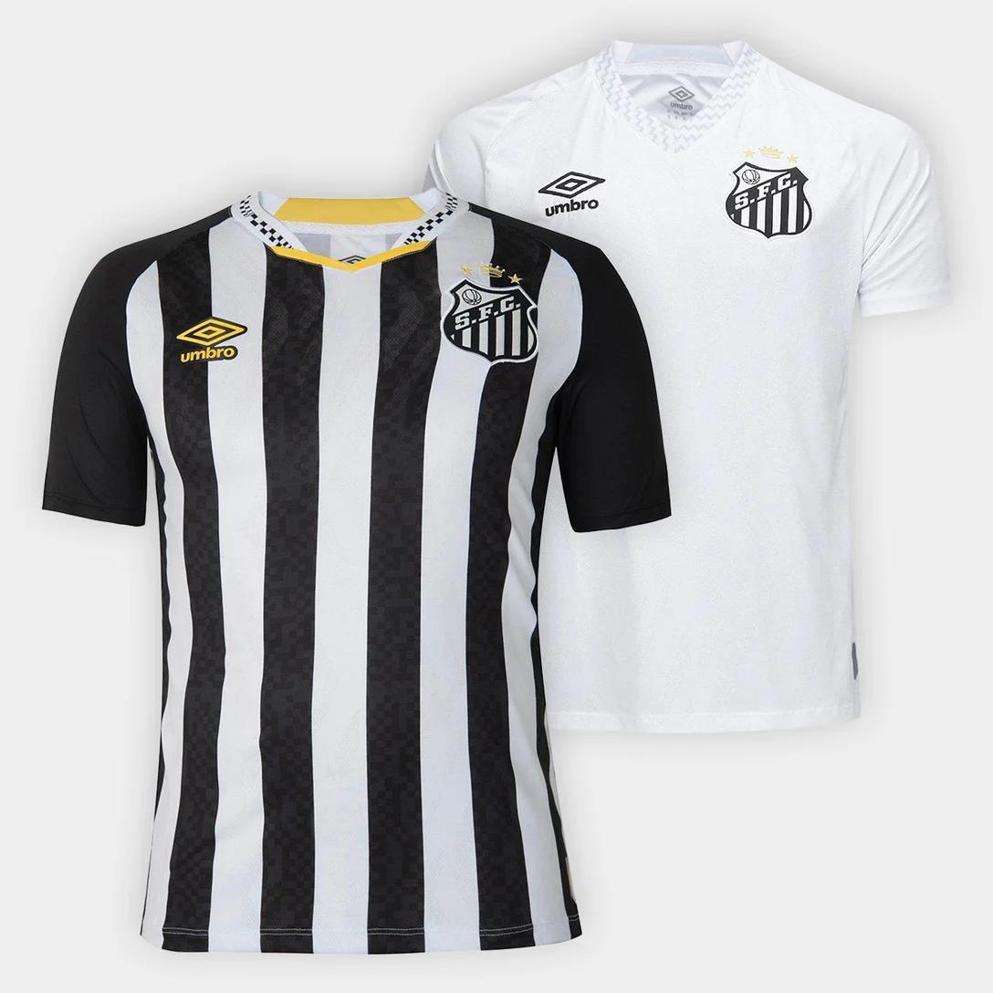 Kit Camisa Santos I 25/26 + Camisa Santos II 25/26 Neymar