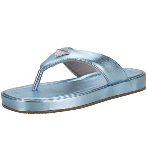 Tamanco Feminino Flat Via Marte - 2321407 AZUL 34
