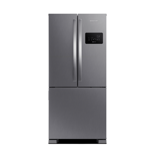 Geladeira Brastemp Frost Free French Door A+++ 554 Litros Cor Inox - BRO85AK