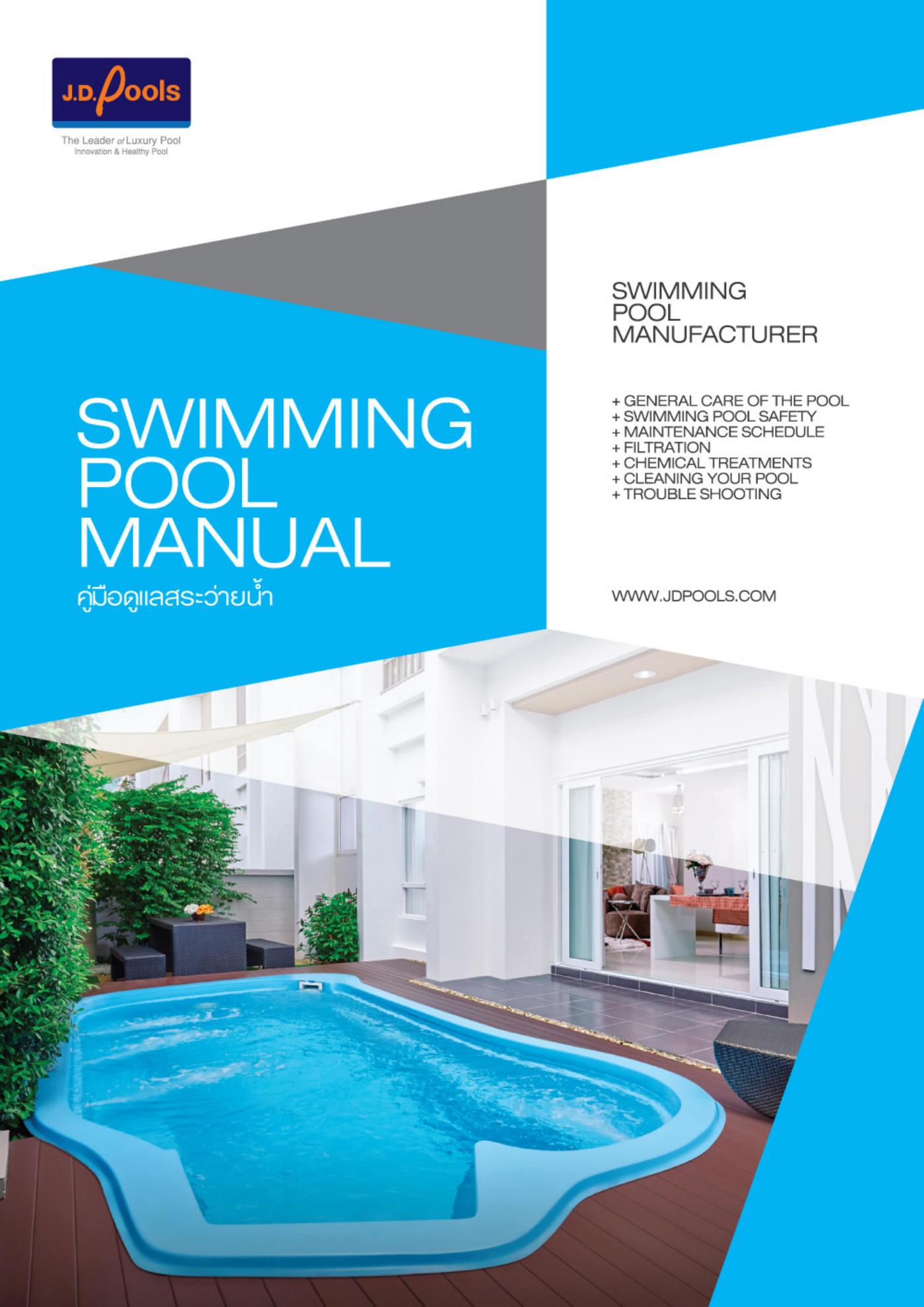 J.D.Pools – Swimming Pool Manual — 1/52