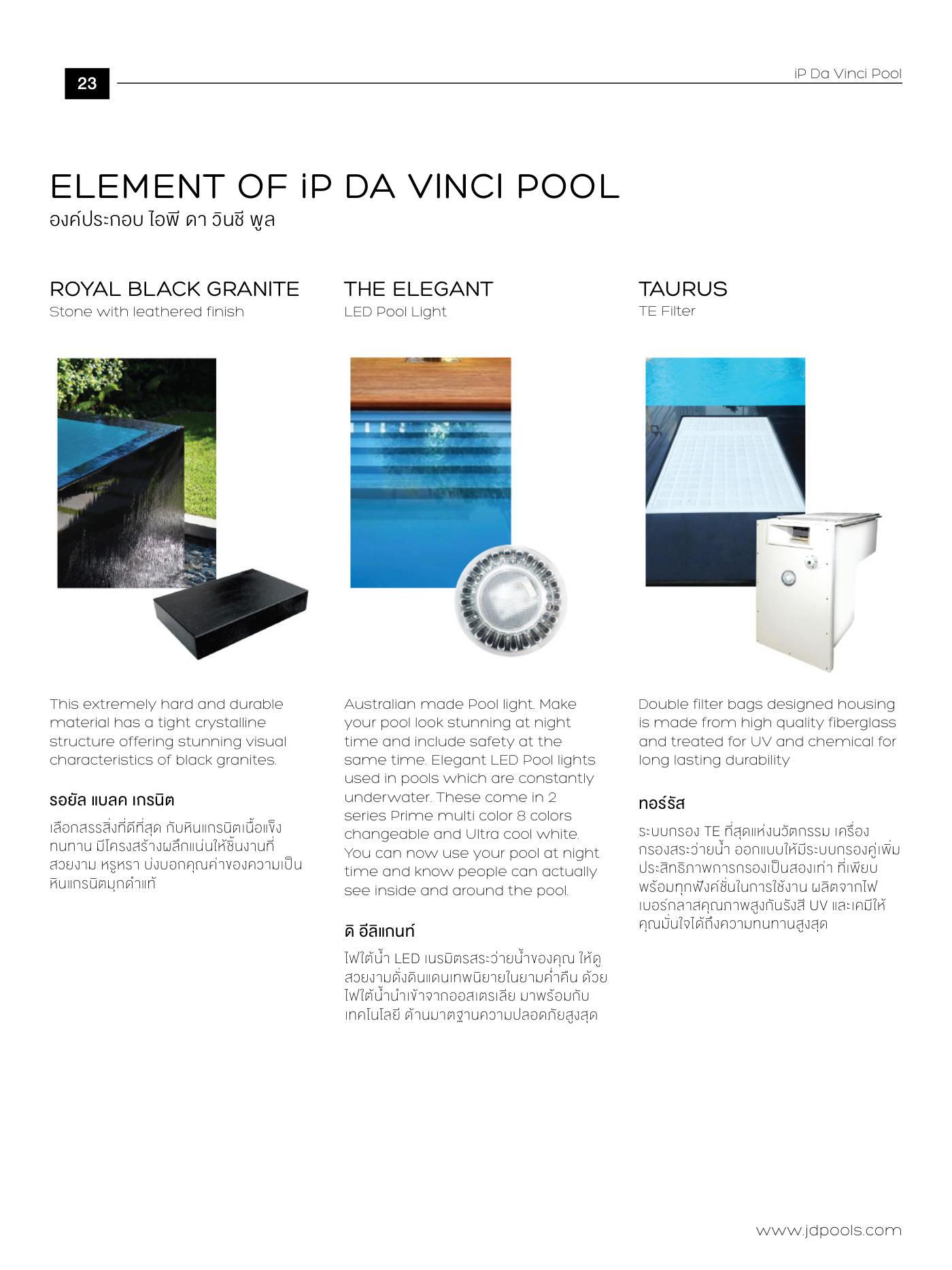 J.D.Pools – Product Directory — 23/96