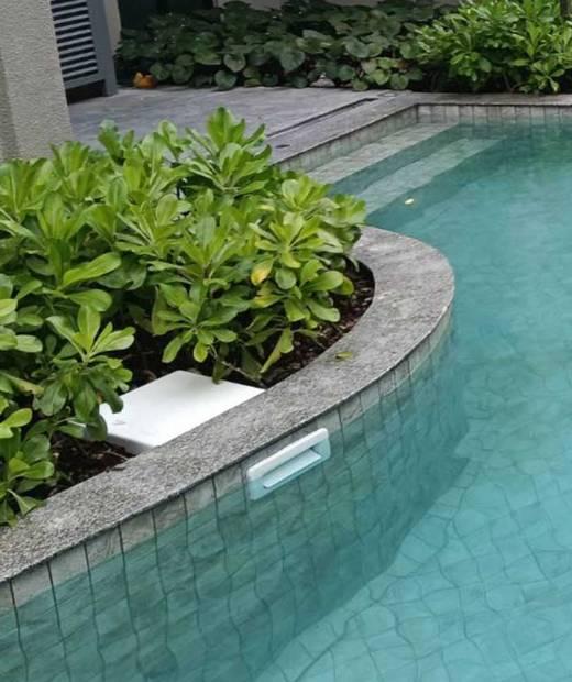 เครื่องกรองสระว่ายน้ำสำหรับสระว่ายน้ำคอนกรีตกระเบื้องโดย J.D. Pools