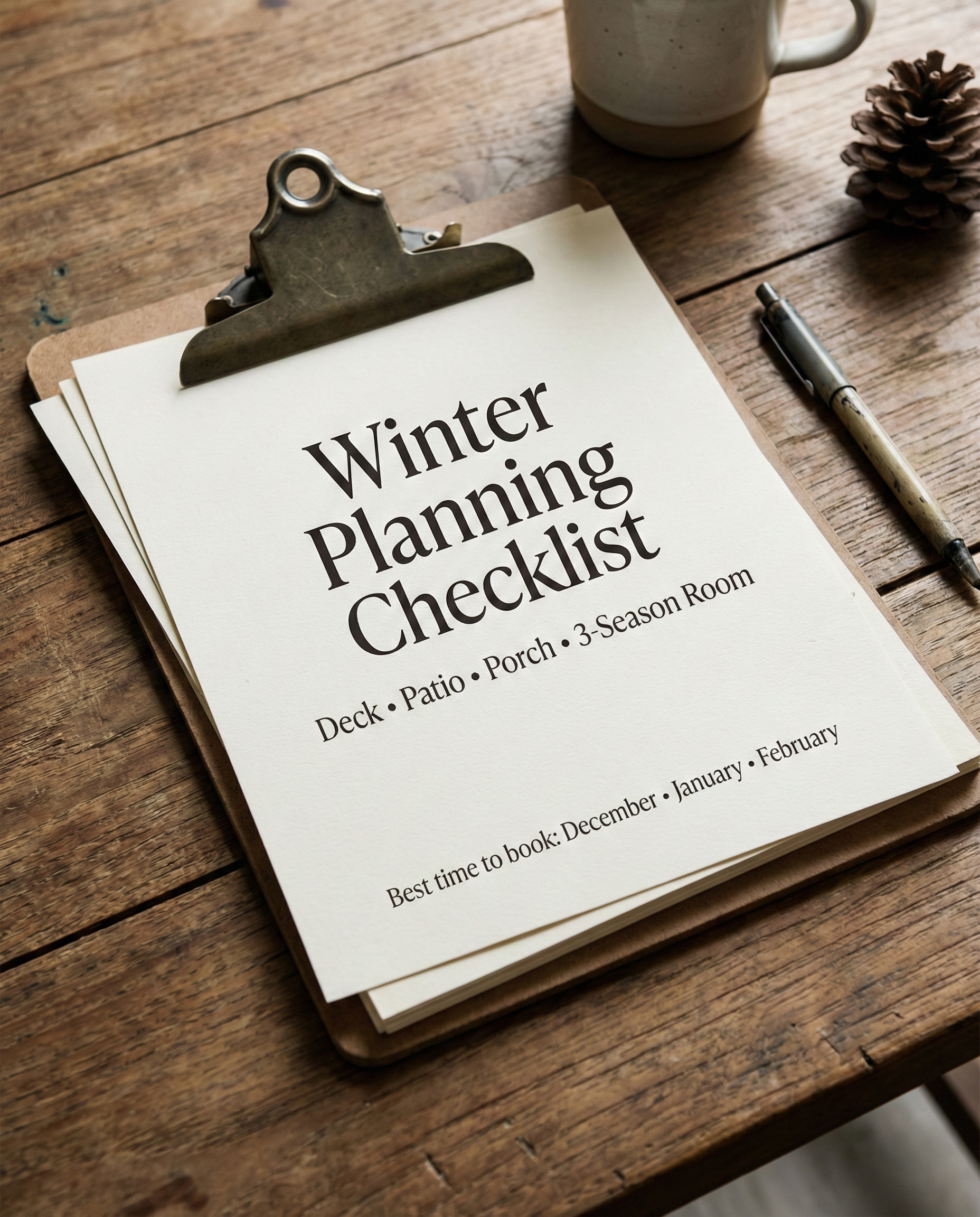 Winter Checklist