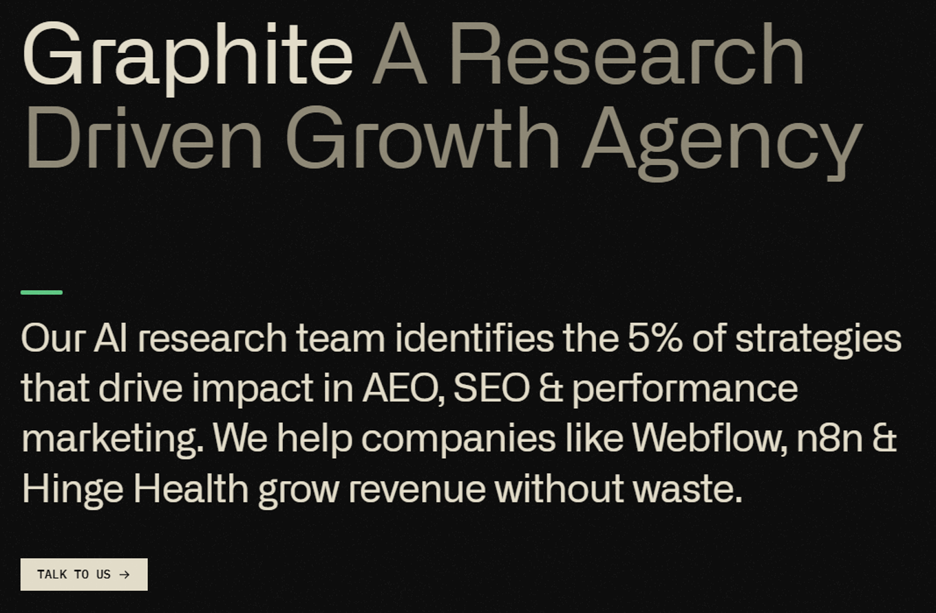 Graphite website