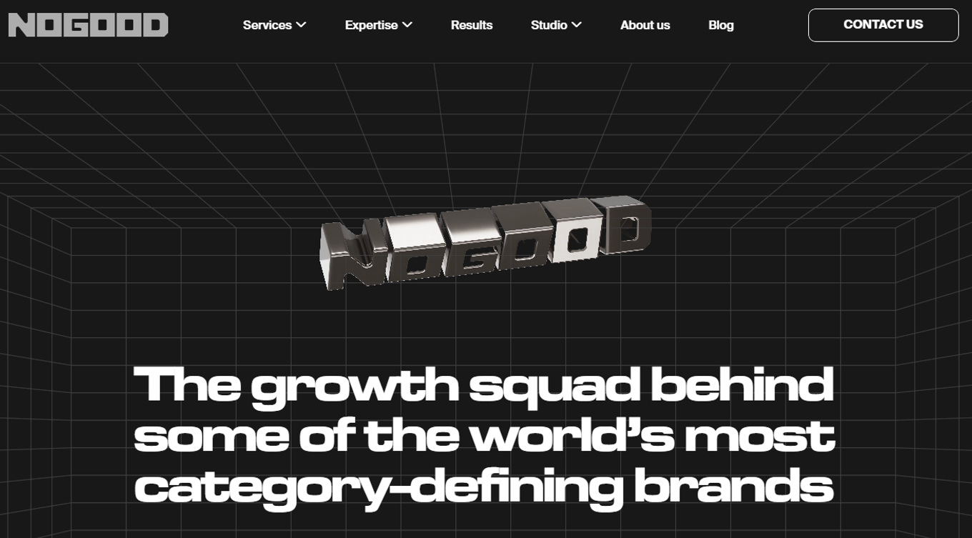 NoGood homepage