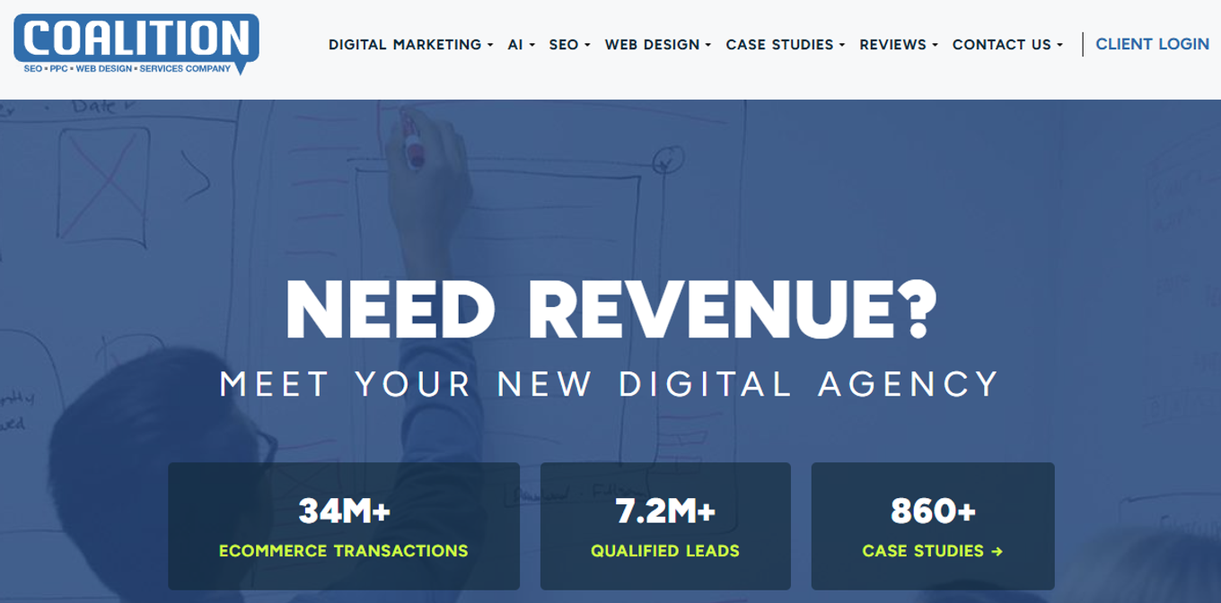Coalition Technologies homepage