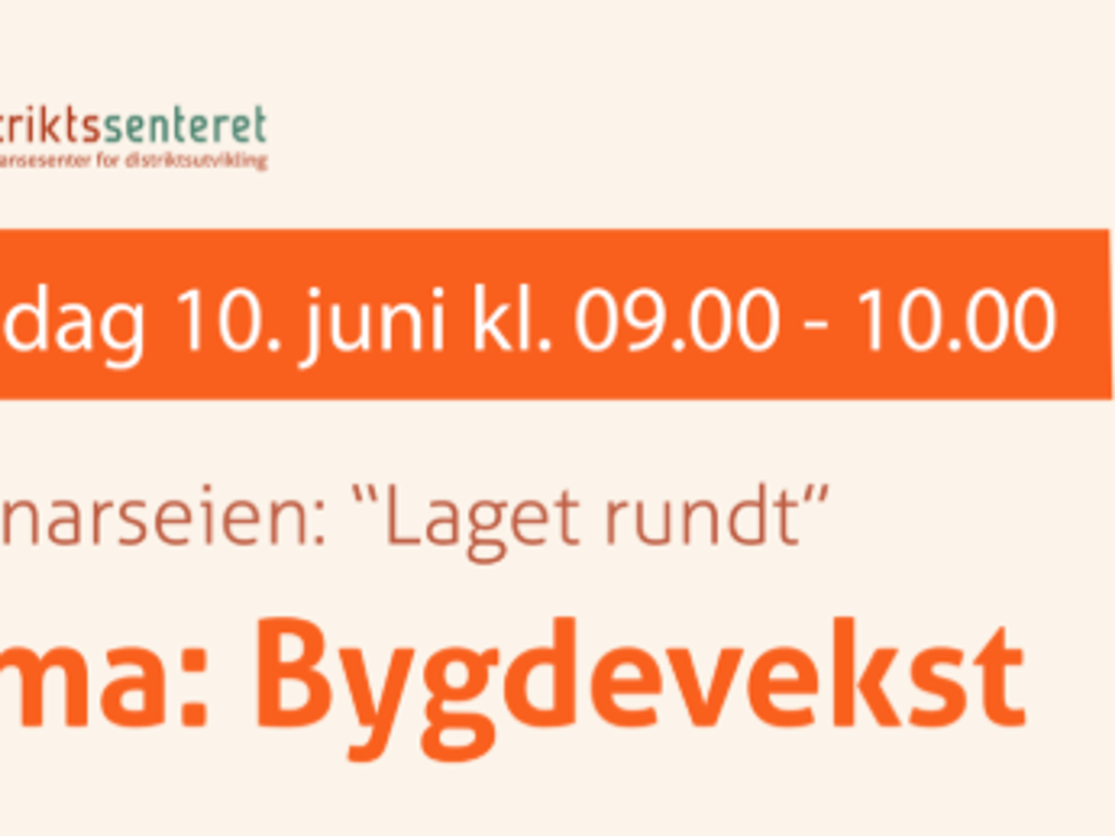 Webinarplakat