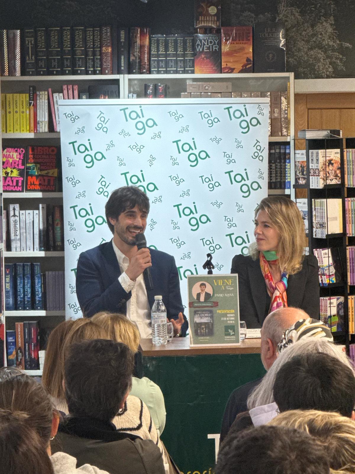 Presentación de La doble víctima en Torrelavega