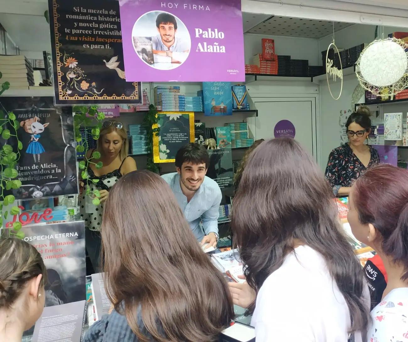 ‘La sospecha eterna’ en la Feria del Libro de Madrid 2023