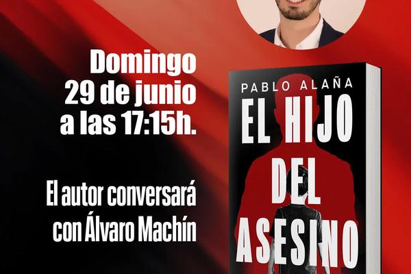 ‘El hijo del asesino’ en la Feria del Libro de Santander y Cantabria