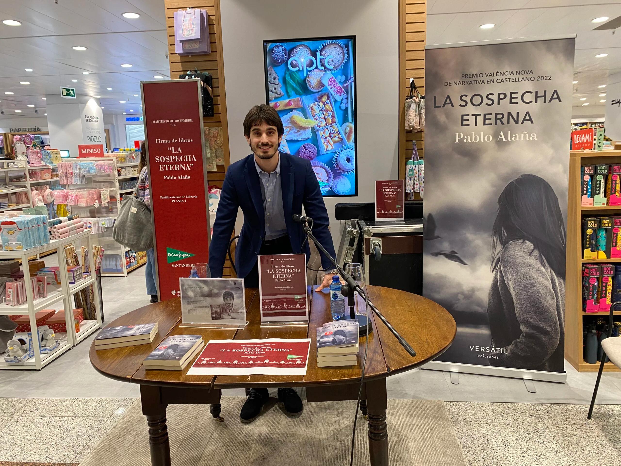 Firma de ejemplares en El Corte Inglés