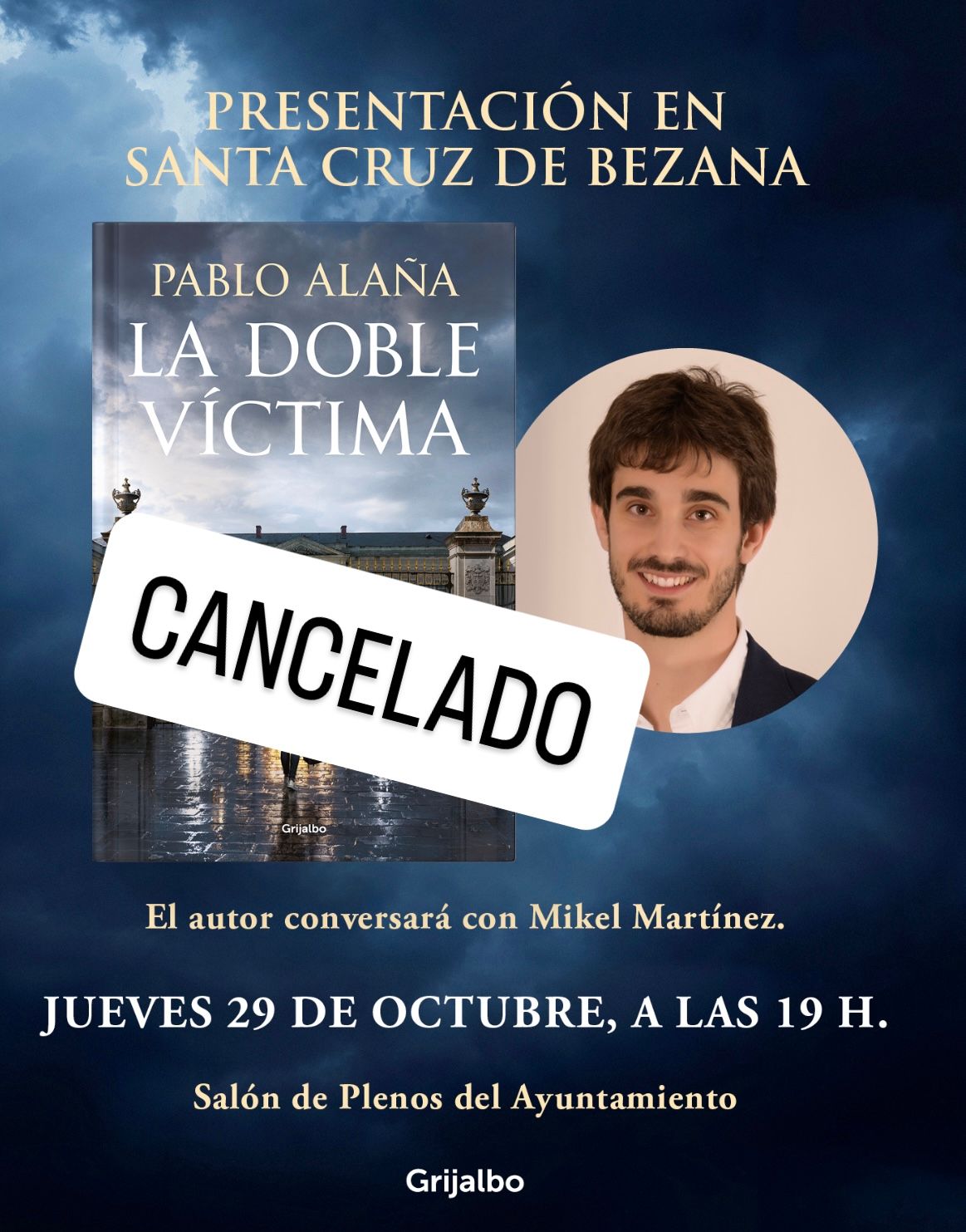 Suspendida la presentación en Santa Cruz de Bezana