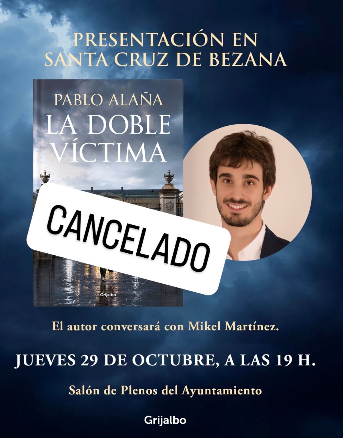 Suspendida la presentación en Santa Cruz de Bezana