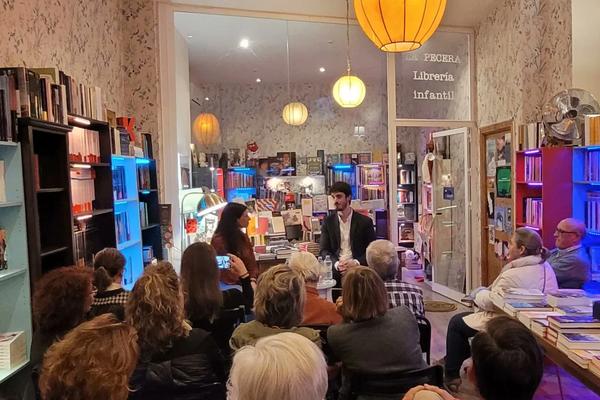 Presentación en la librería La Puerta de Tannhäuser de Plasencia